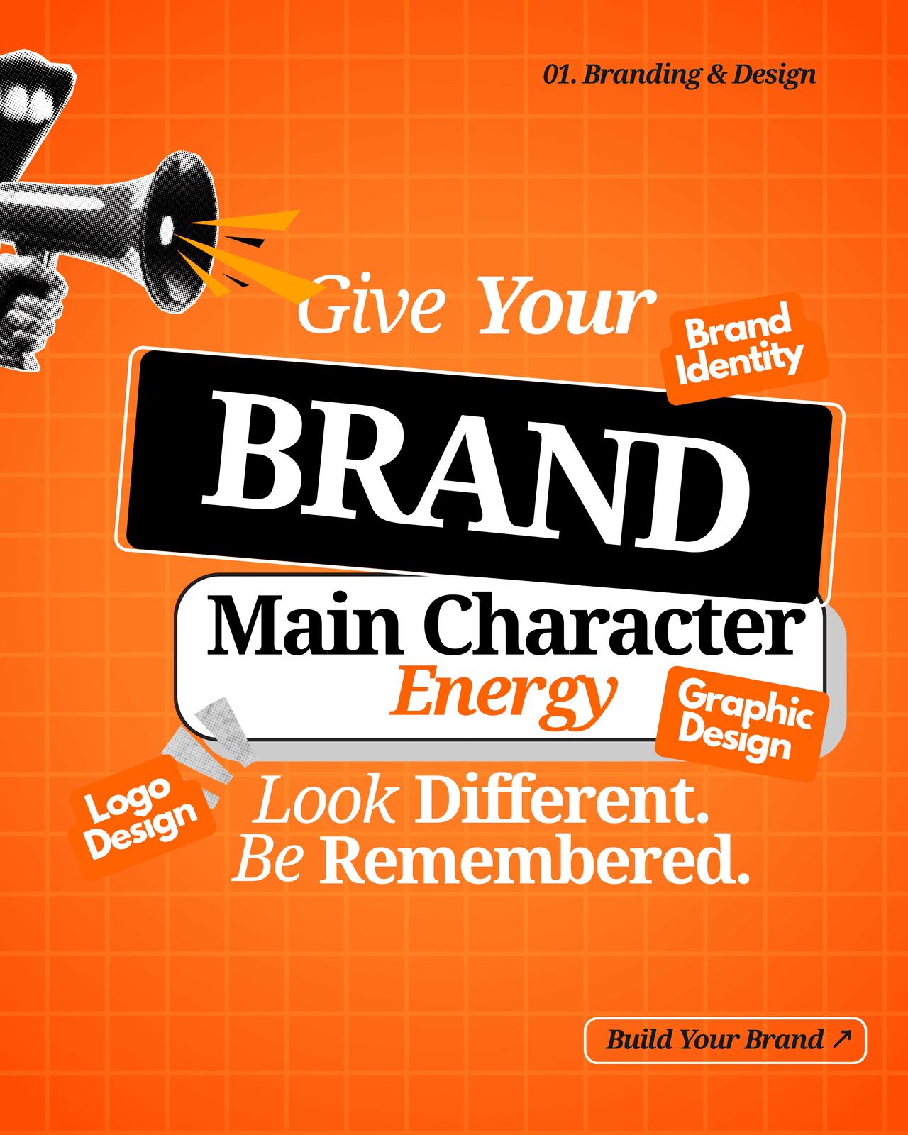 Branding & Designing service banner